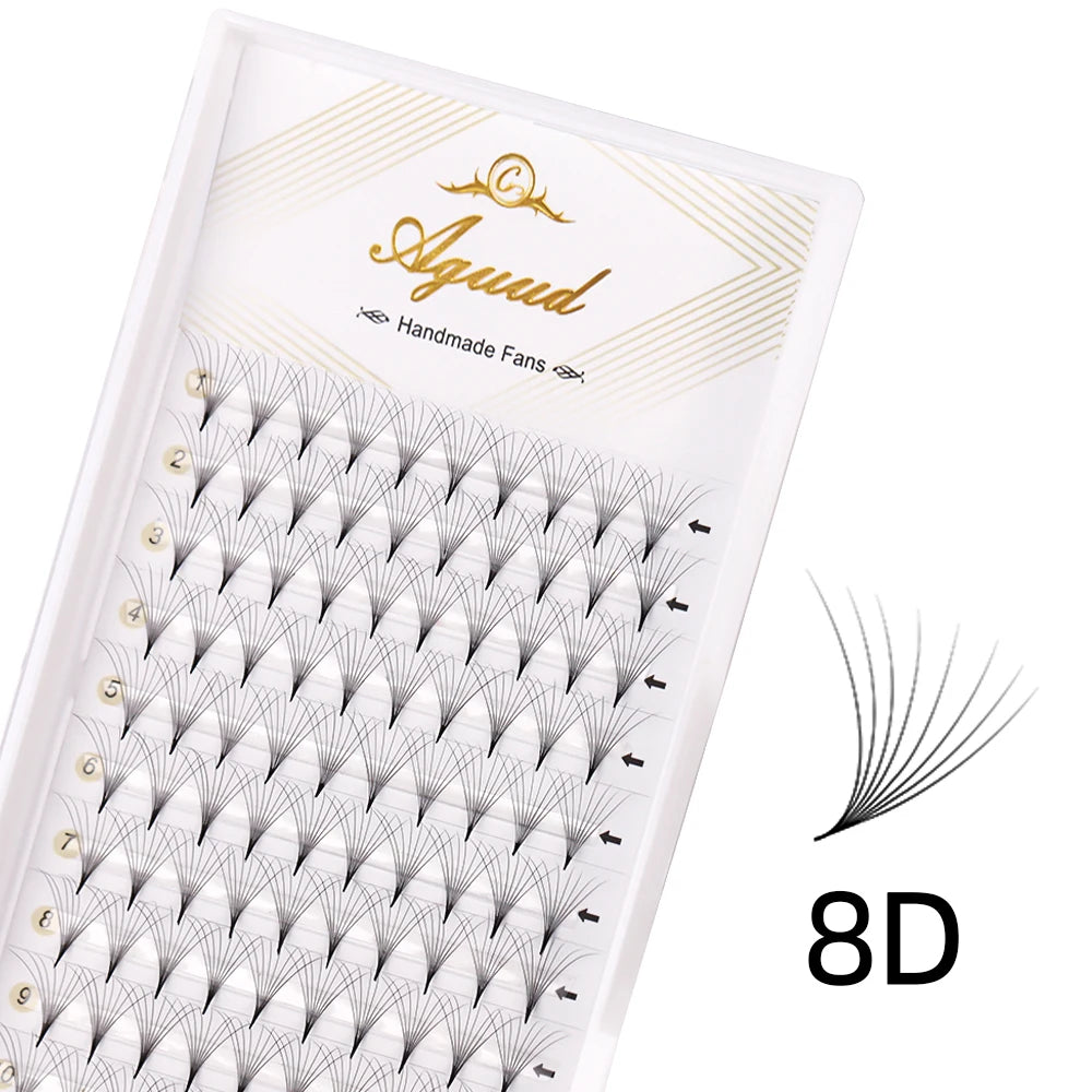 Premade Volume Fans Lashes 10 Trays Soft Russian