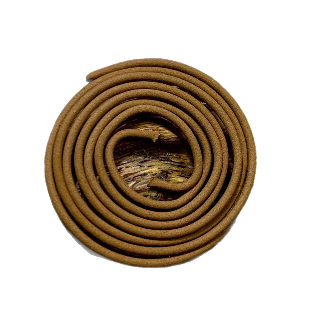 Hainan Agarwood Coil Incense, 2H Burn, Smoke Candle