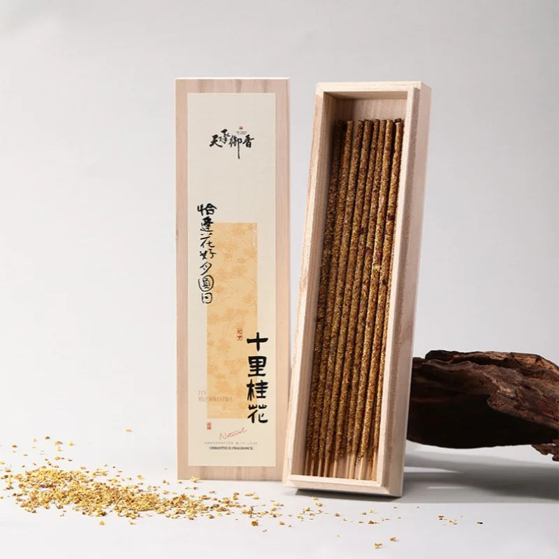 Handmade Thread Fragrance Incense Stick Agarwood Incense Rose Incense Osmanthus Stick Incense Home Use