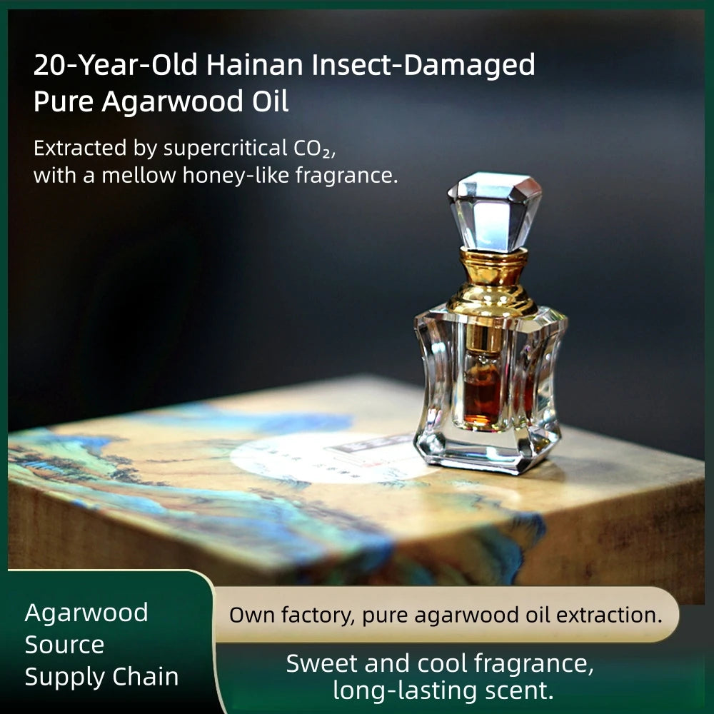 Hainan Agarwood Essential Oil 1g Gift Box