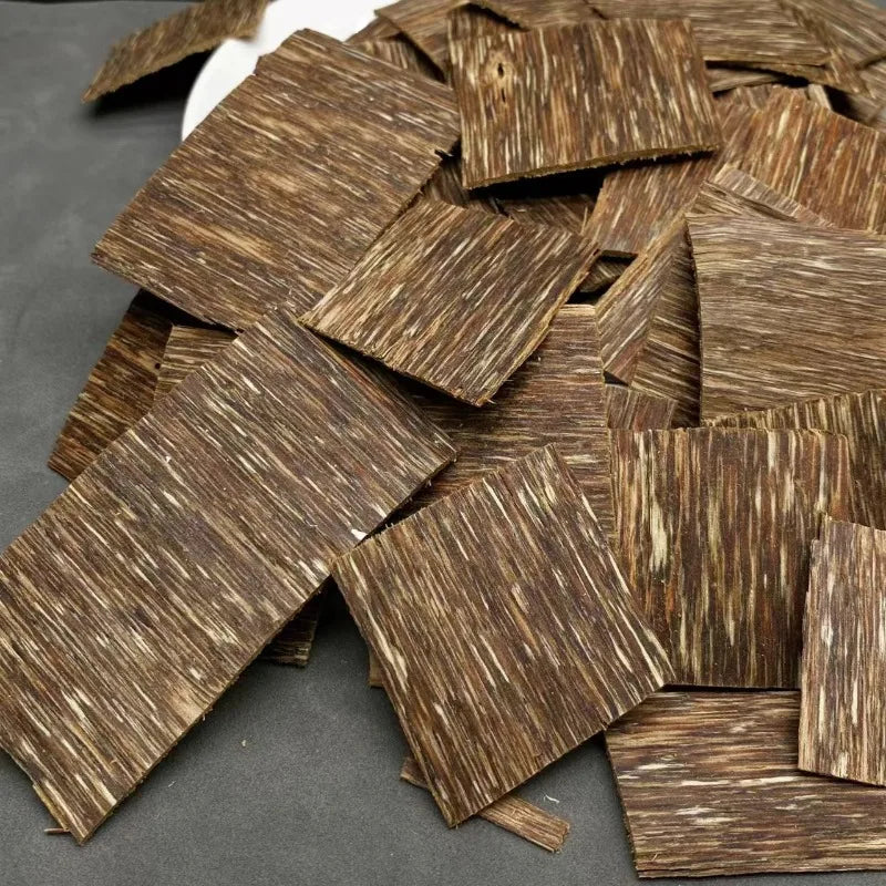 ZUOHE 20g-50g Vietnam Nha Trang Agarwood 6A Natural Cut Pieces Oud Log Wood DIY Home Incense Beating Powder Incense Making