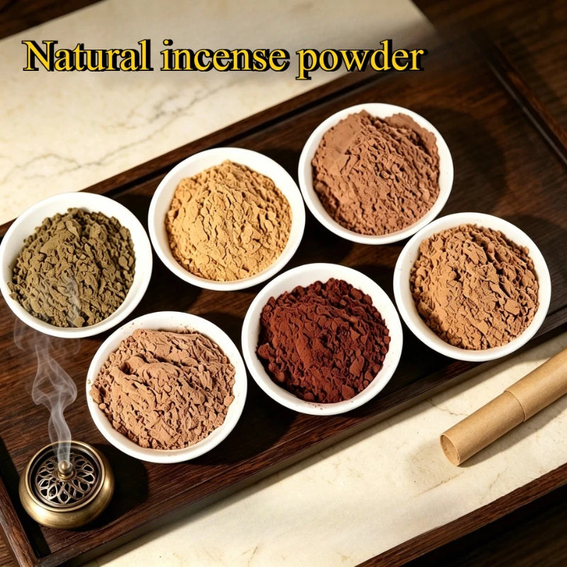 Incense Powder Excellent Quality Nha Trang Agarwood Old Mountain Sandalwood Cypress Clean Air Tea Room Yoga Incense Powder