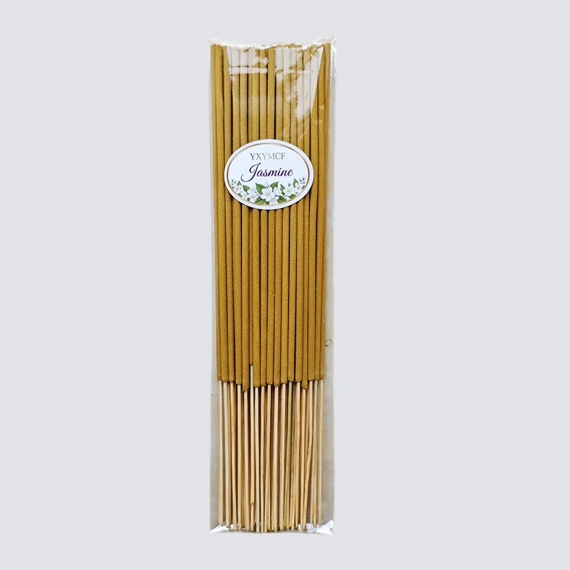 Natural Jasmine Incense Sticks Long-lasting Fragrance Suitable for Home Office Yoga Meditation Air Purification Aromatherapy
