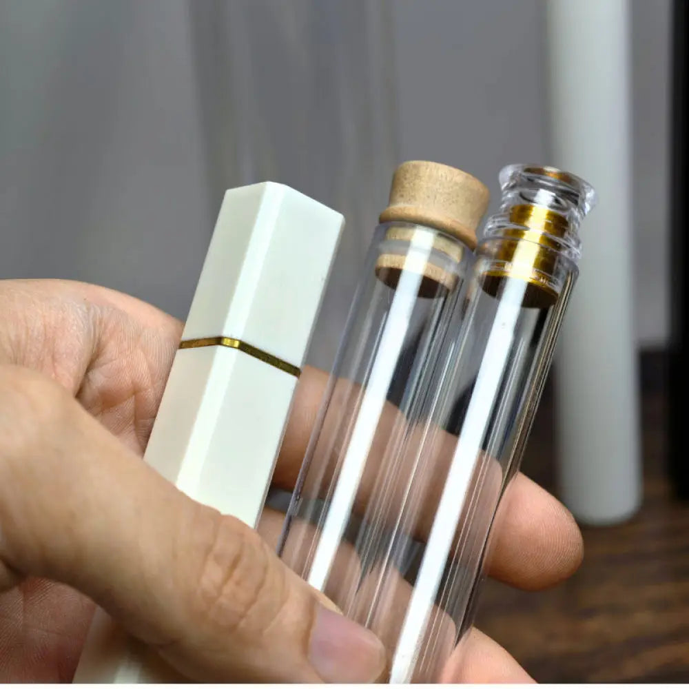 Elegant Acrylic Incense Stick Holder Tube Airtight Fragrance Storage Organizer For Agarwood Zen Style Home Decor Box