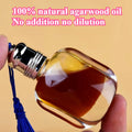 1/3/10g Natural  Agarwood Essential Oil 100% Single No Dilution Oil Indoor/study/car Incense/ Calming Help Sleep Aromatherapy