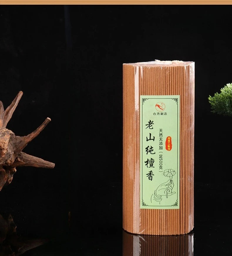 Old Indian Sandalwood Incense Sticks, Long-Lasting Natural Air Purifier Fragrance for Prayer, Meditation, Relaxation Good Sleep
