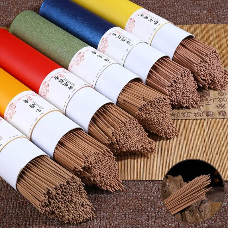 200g Summer Sleep Essential Natural Sandalwood Agarwood Incense Home 21cm Yoga Meditation Odour Removal Refreshing