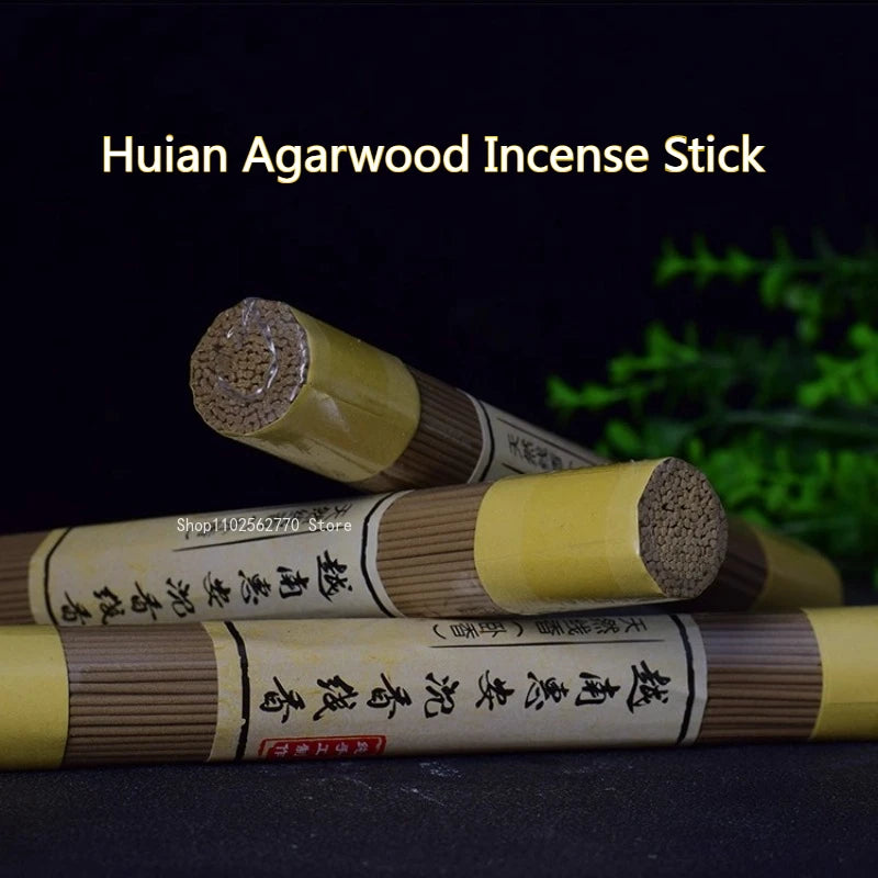50g Vietnamese Huian Agarwood Incense Stick Handmade Tibetan Incense Worship Buddha Temples Indoor Air Purification Joss Stick