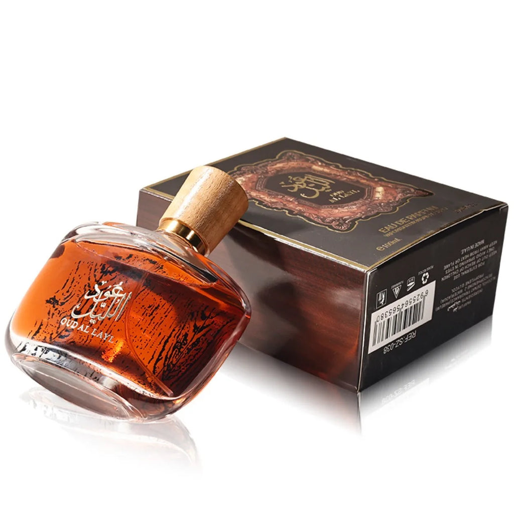 Arabic Sandalwood Perfume Classic Agarwood & Irresistible Musk Fragrance Long-lasting Elegant Charming Woody Eau De Parfum