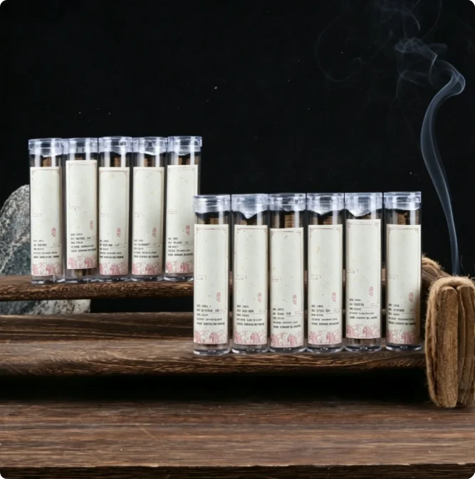 XMSJ Individual Cloud Shaped Mini Incense Chips 10 Scents Set Natural Smoke Incense For Home Tea Room Meditation Relaxation