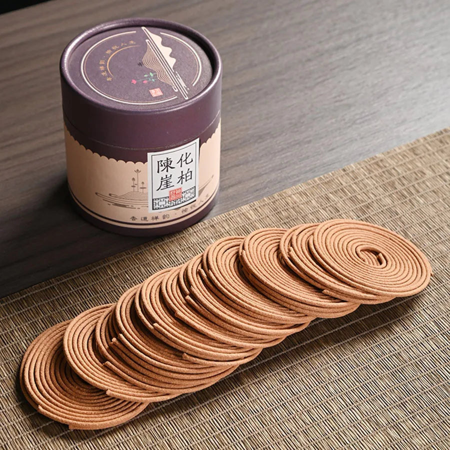1 box of 48 plates of Laoshan Sandalwood, Hainan Agarwood Plate, fragrant incense, various flavors, give gifts to friends