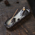 Holder Aromatherapy Purple Clay Censer Zen Yoga (Without Incense）1pc Mountain Backflow Incense Burner Incense Stick