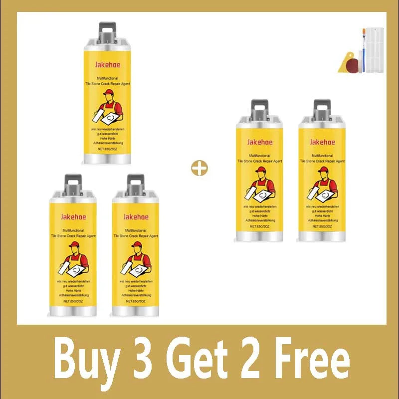 Tile Stone Crack Repair Agent Quickly Repair Ceramic Tiles Crack Restore Tile Integrity Waterproof Durable Ceramic Tile Care Set