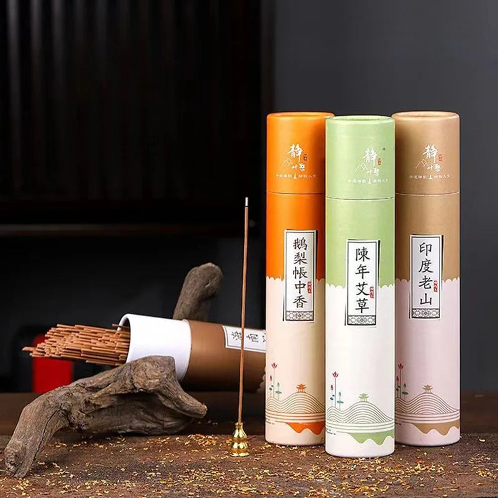 100 grams about 220 sticks of aromatic incense, the perfect choice for meditation yoga relaxation, gift incense jewelry