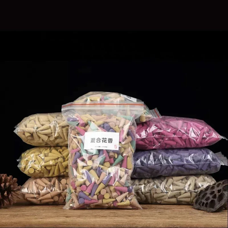 Incense Cones Jasmine Lavender Rose 100g Yoga Air Freshener