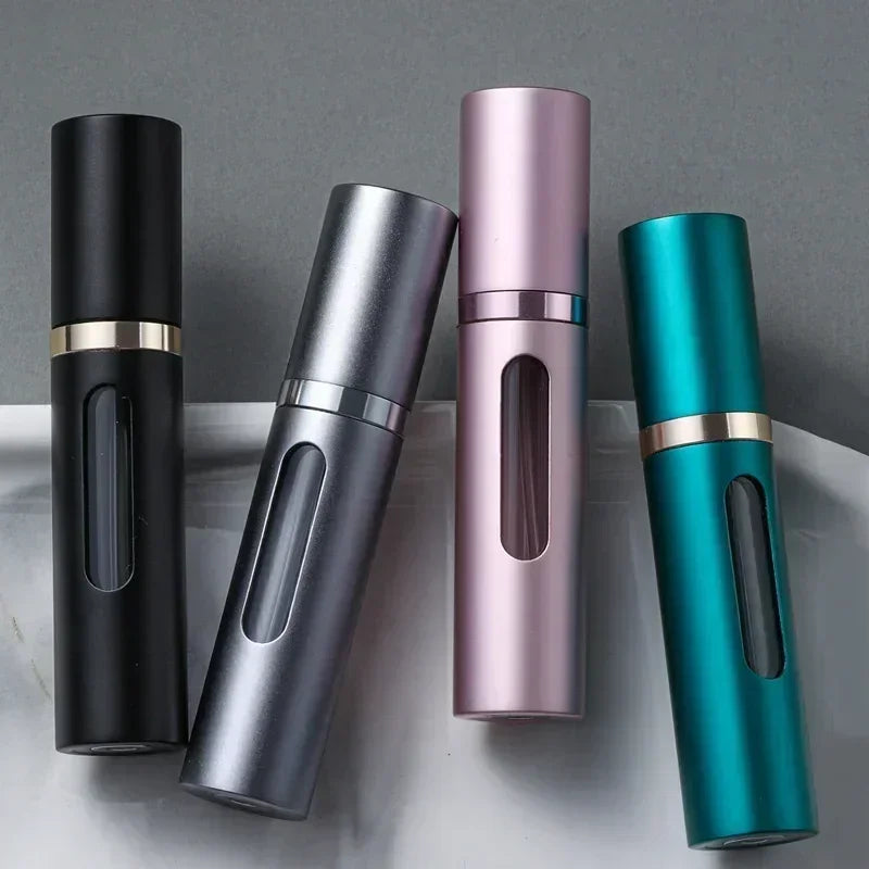 2PCS 5/10ml Bottom-Filling Pump Perfume Refillable Spray Bottle Mini Portable Empty Cosmetic Containers Atomizer Bottle Travel - AliExpress