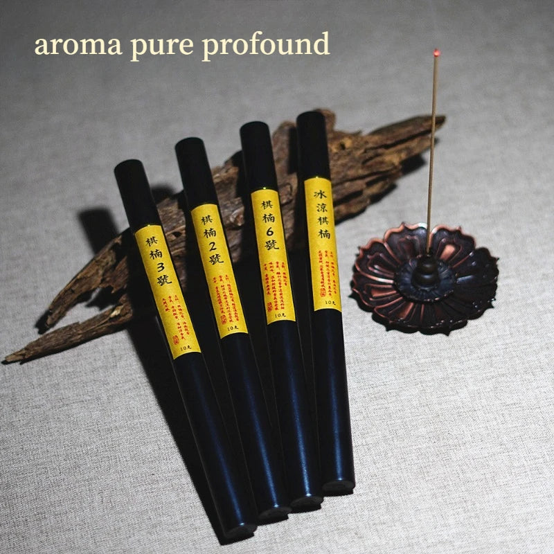 10g High-quality natural raw material agarwood Hainan household purifying air long last strong fragrance tea house Joss stick