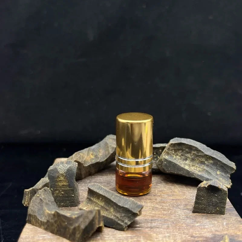 Baiqi Nan Essential Oil/Agarwood Raw Material Extraction Pure Natural Process Purification Incense Smear Wrist Lasting Fragrance