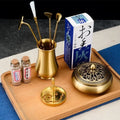 Incense Burner Set Aromatherapy Making Kit Agarwood Sandalwood Incense Print Mold Yoga Meditation DIY Home Aromatherapy Tools