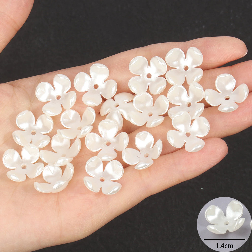50pcs 100pcs Flower Caps Loose Beads for DIY Jewelry Making