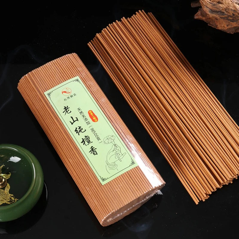 Old Indian Sandalwood Incense Sticks, Long-Lasting Natural Air Purifier Fragrance for Prayer, Meditation, Relaxation Good Sleep