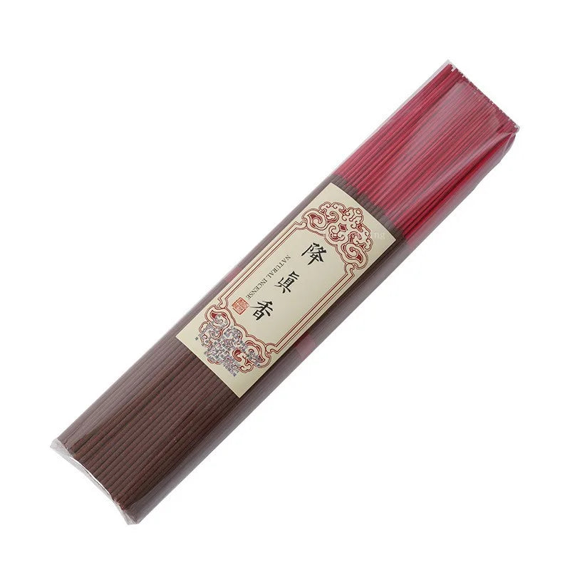 500g Natural Incense Stick Bamboo Skewer Incense God of Wealth Worship Buddha/Taoist/Household Indoor Air Purification Aroma