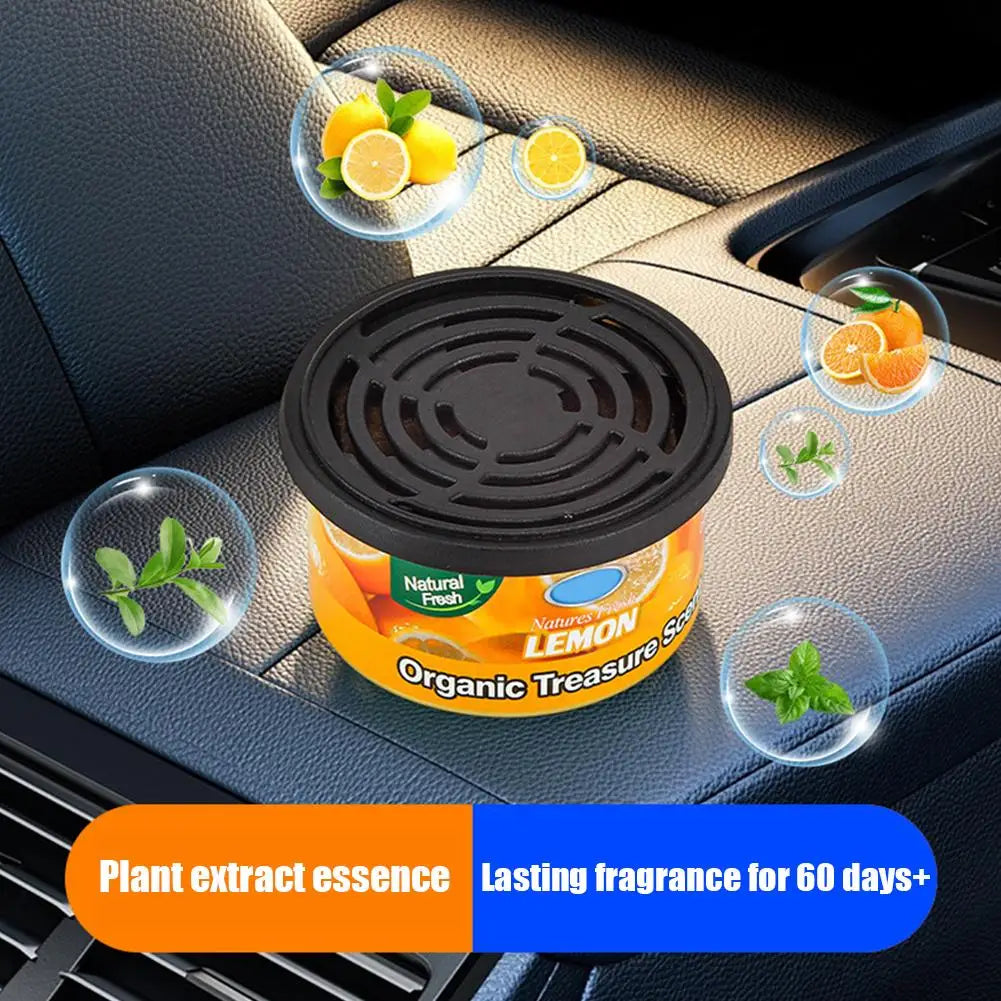 Car Air Freshener Cans – Natural Odor Eliminator for Car, Home, and Bathroom – Long-Lasting Fragrance, Non-Toxic, Fresh Scent