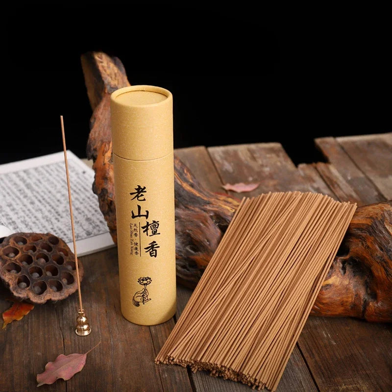 400pcs/tube, Natural Agarwood Incense Sticks and Incense Sticks, Suitable for Meditation and Long-lasting Fragrance Use