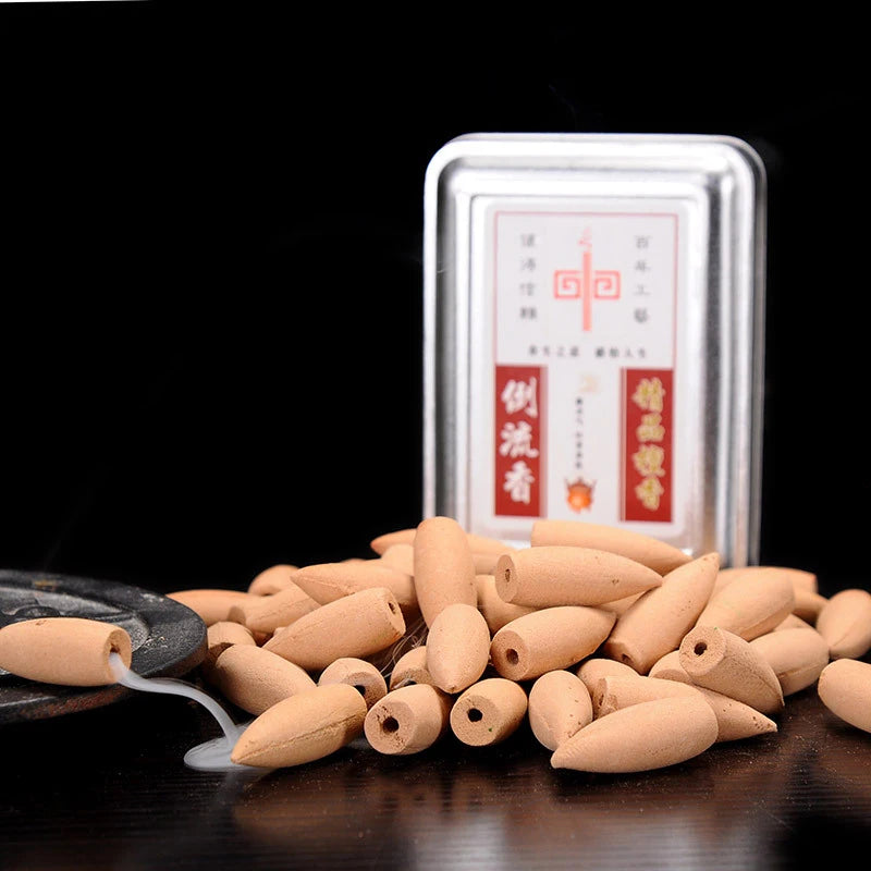 Natural Sandalwood Cones, Agarwood Backflow , Home-Use , Tibetan Incense, Health-Preserving Mugwort, Laven