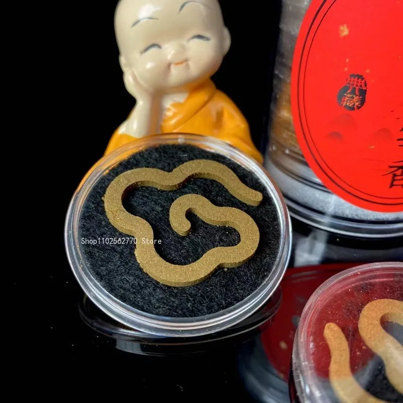 10g Qi Nan Agarwood Non-stick Powder Auspicious Clouds Pan Incense Indoor Office Odor Burning Home Decoration To Purify The Air