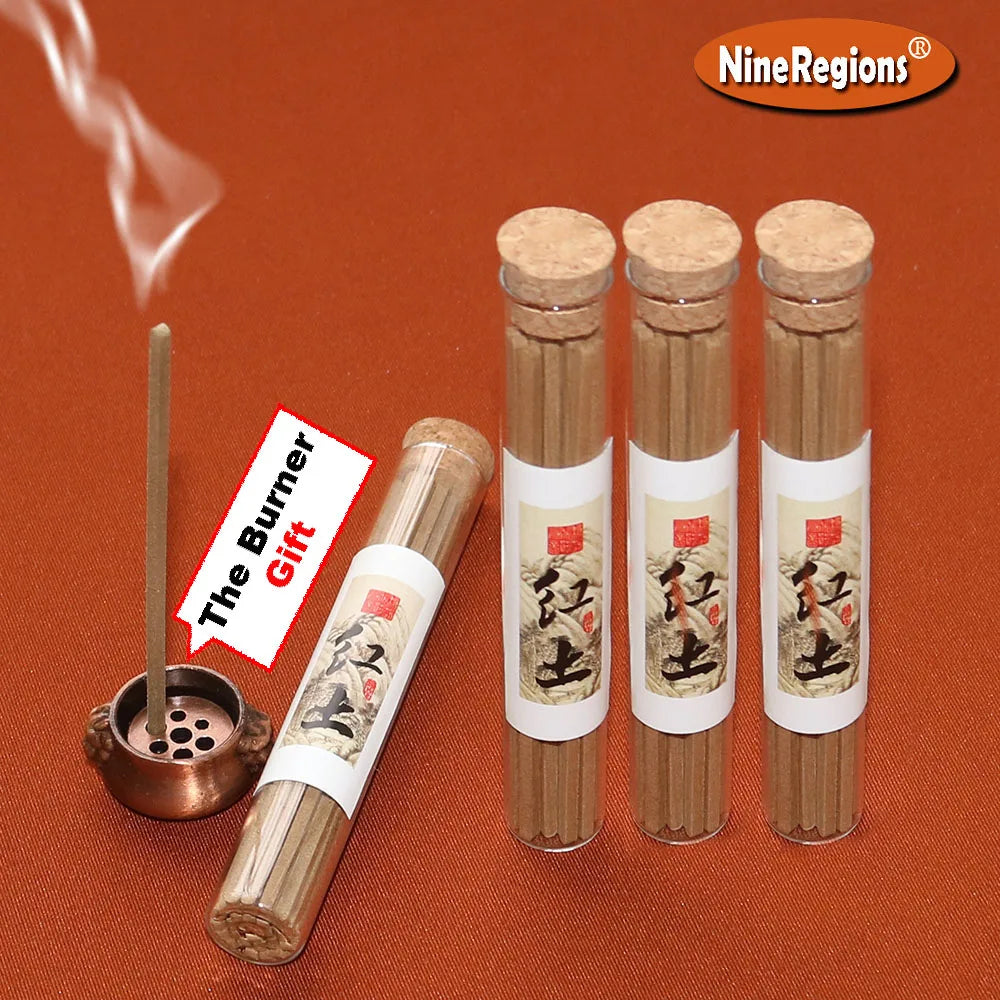 Premium 8g Vietnamese Phuoc Son Red Soil Oud wood incense stick without sticky powder Eco-Friendly 100% pure natural scents