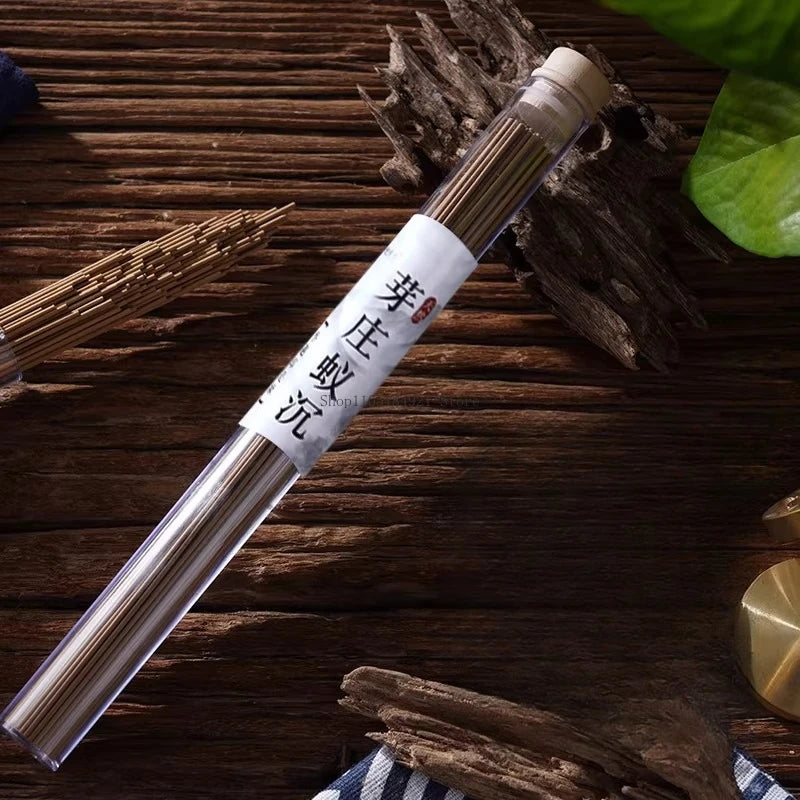 22G 7A Vietnam Nha Trang Agarwood Line Incense Household Study Meditation Help Sleep Soothe Body and Mind Aromatherapy Stick