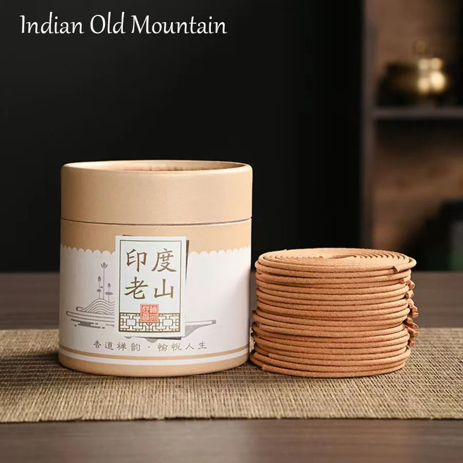 1 box of 48 plates of Laoshan Sandalwood, Hainan Agarwood Plate, fragrant incense, various flavors, give gifts to friends