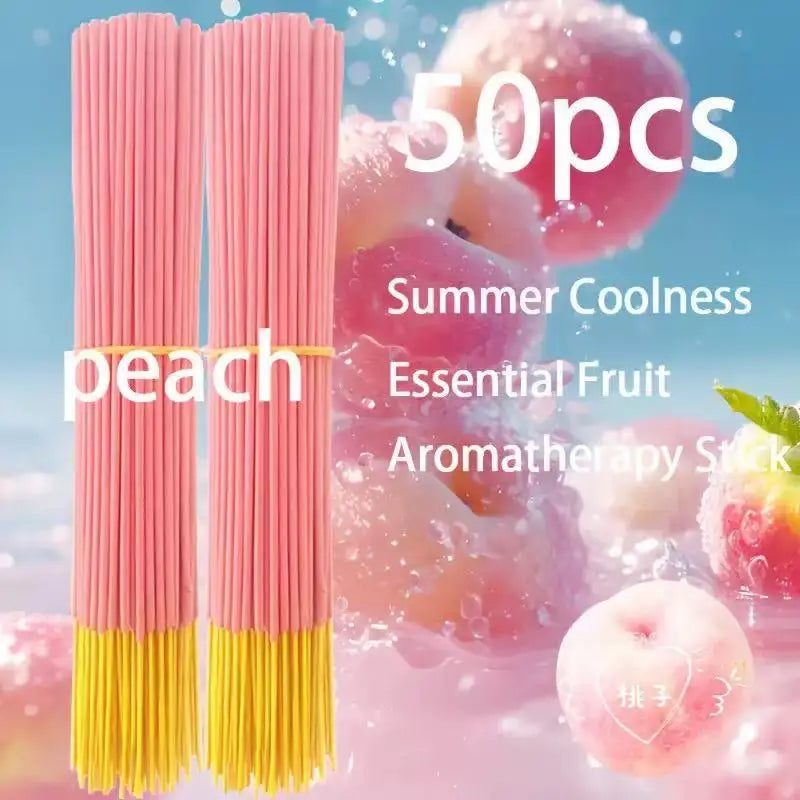 Peach Thread Incense Sandalwood Indoor Agarwood Aromatherapy Deodorization Bedroom Long lasting Fragrance
