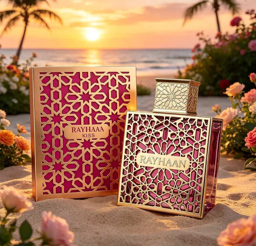 RAYHAAN seven neutral perfume, 3.4oz100ml, a variety of styles, fragrance choices, lasting fresh flowers and fruits, charming, unique, suitable for daily commuting, parties and other venues