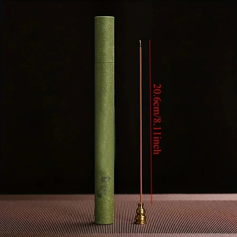 40Pcs Natural Incense Sticks Long Lasting Aroma Handmade for Buddha Blessing Prayer Meditation Home Spiritual Relaxation Gift