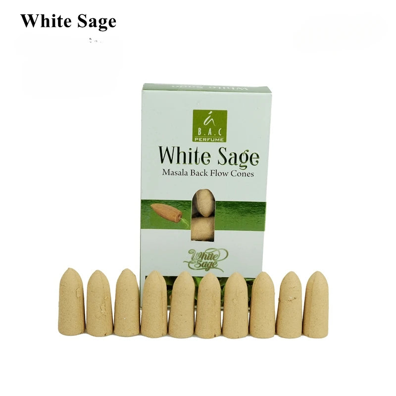 India NAGCHAMPA Backflow Incense Peruvian Sacred Wood agilawood Indoor Office Tea Room Viewing Smoke Purify The Air Cone Incense