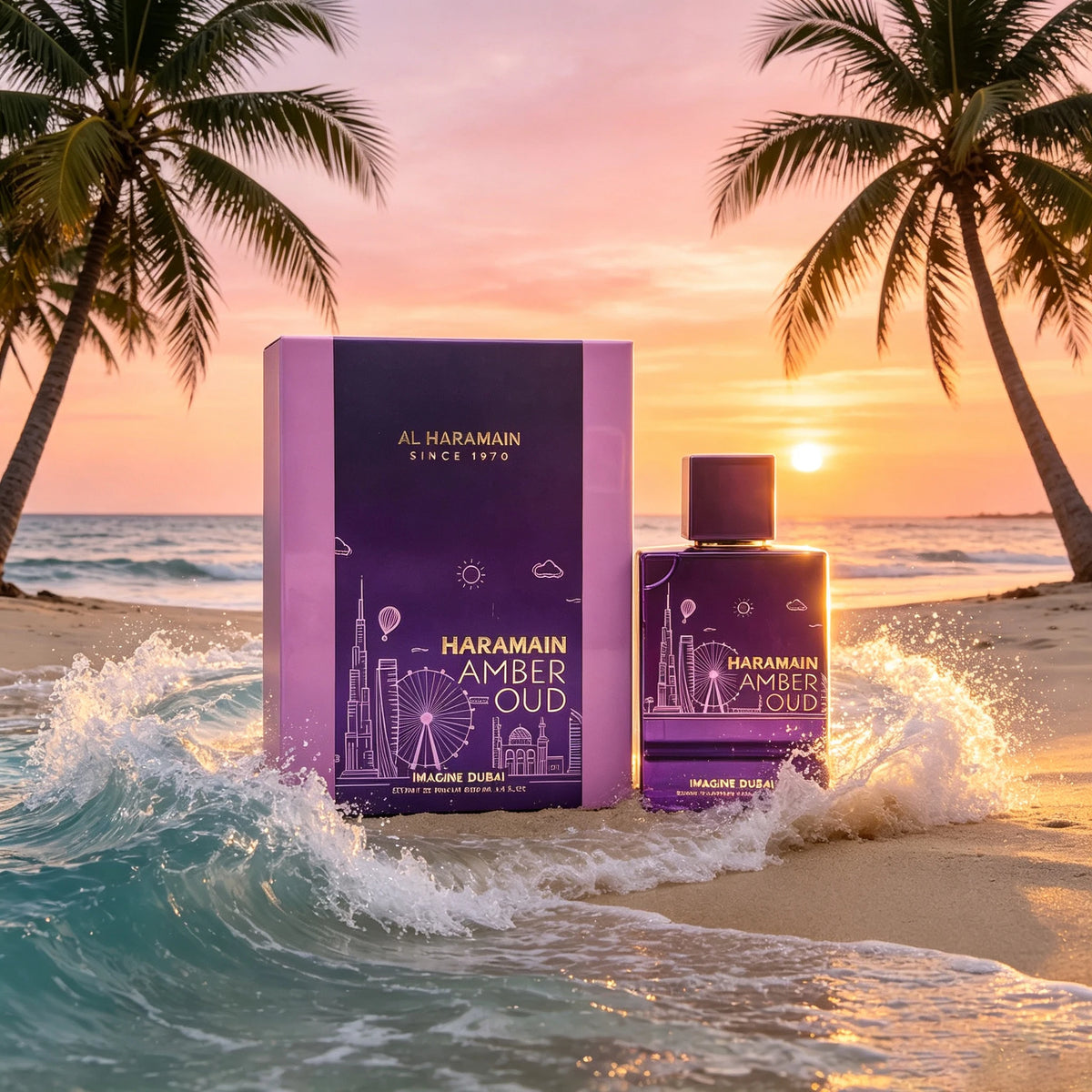 Al Haaramain Amber Oud Imagination Dubai Amber Agarwood, unisex gift box packaging, suitable for both men and women, Valentine's Day, New Year, Christmas gifts