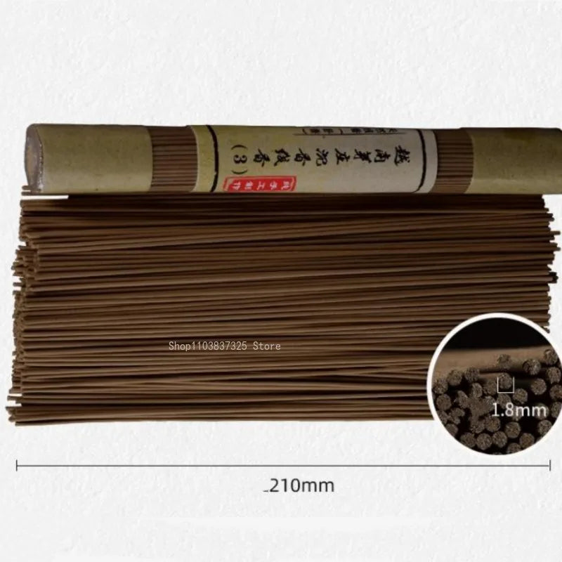 50g Vietnamese Nha Trang Agarwood Incense Stick Natural Handmade Buddha Incense Home Indoor Yoga Meditation Lasting Aromatherapy