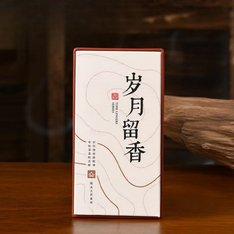 100g Chinese Old Sandalwood Agarwood Natural Incense Stick Household Indoor Temple Worship Meditation Calms Mind Joss Stick