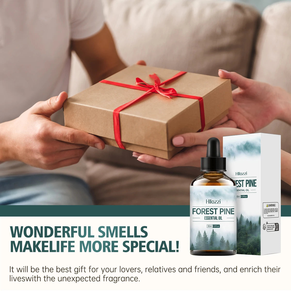 Forest pine essential oil, with its woody aroma, is suitable for diffusers and humidifiers and can also be used for body massage