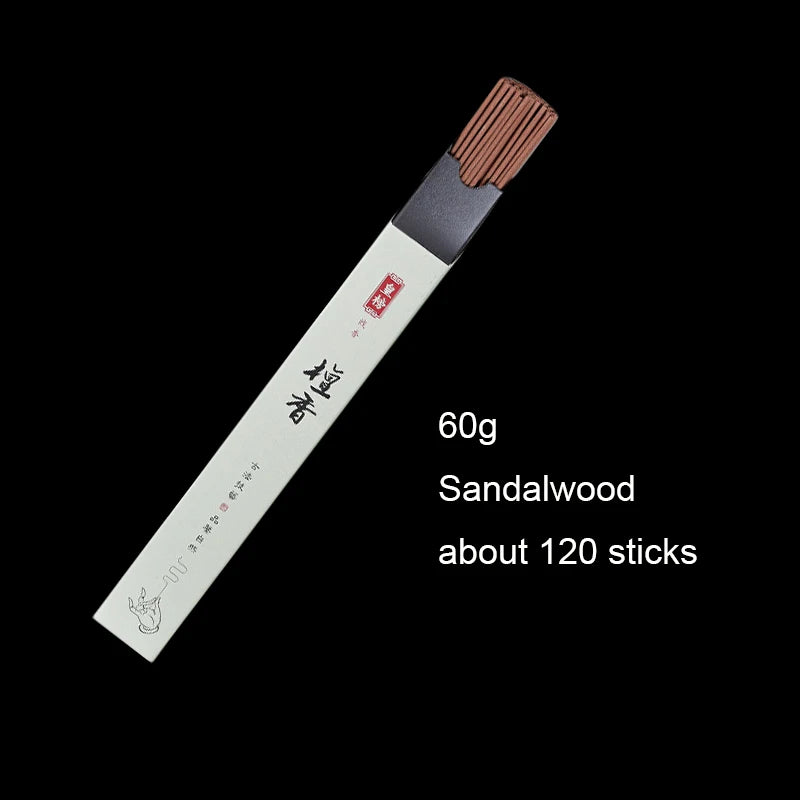 Natural 60g Laoshan Sandalwood Incense Sticks 21cm Home Scents Eaglewood Stick Incenses Wormwood Mosquito Prevention Fragrance