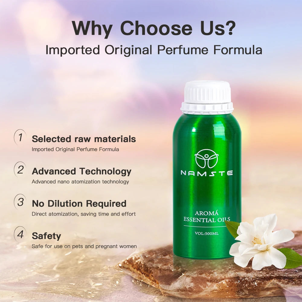 500ml Aromatherapy Essential Oil for Diffuser