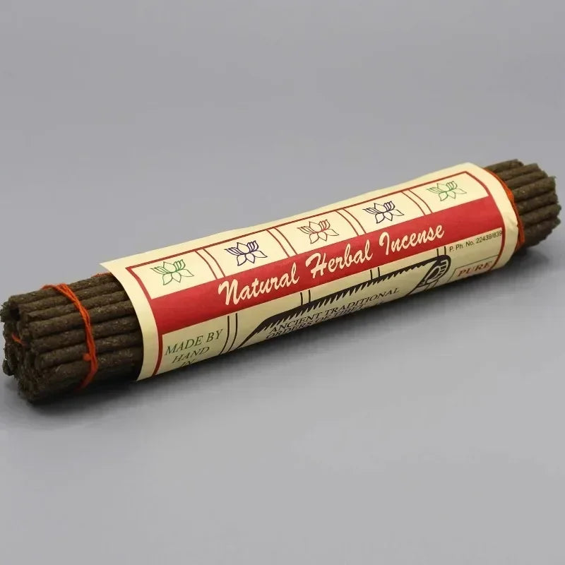 Nepal Pure Natural Hand-made Tibetan Incense Stick Home Indoor Purifying and Soothing/ Zen Meditation Ancient Method Joss Stick