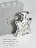 Bond No. 9 Dubai Platinum EDP Unisex Perfume, 3.4 fl oz/100ml, 1 Bottle, Oud Woody Spicy Incense Vanilla Long Lasting Fragrance, Birthday Gift, Fall, Halloween, Thanksgiving, Black Friday, Christmas, New Year Holiday Gift