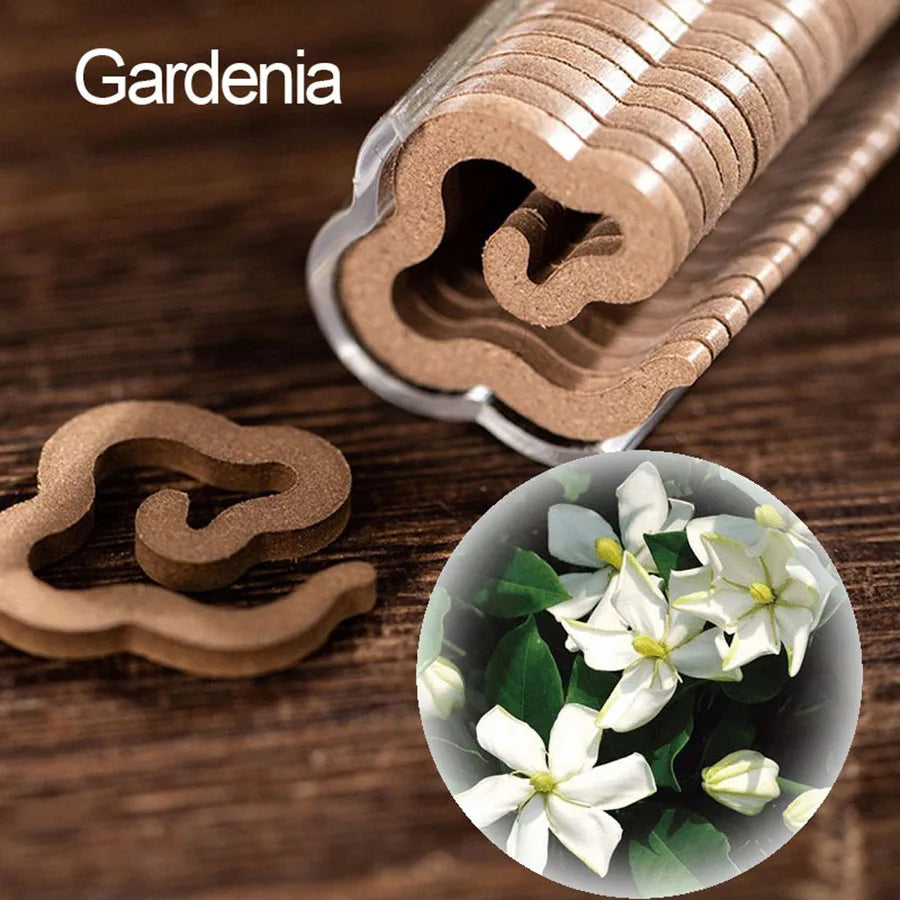 Special Shape 42 RPM/pot, Natural Material Burning About 30 minutes/Tower, with Hanging stove Cue House Indoor perfume durable perfume Flower perfume