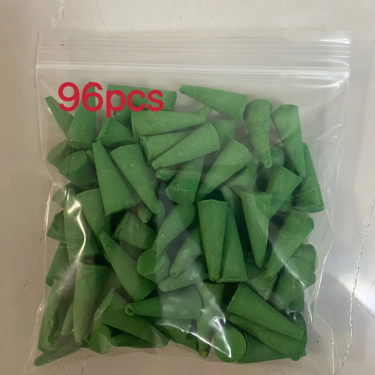 Large Package of Lemongrass-Scented Incense Cone Set, Natural Handmade Cone Incense, Long-Lasting Fragrance, Delicate Aroma, Backflow Incense for Home Use, Premium Gift Item, Suitable for Home, Kitchen, Living Room, Bedroom, Gym, Etc