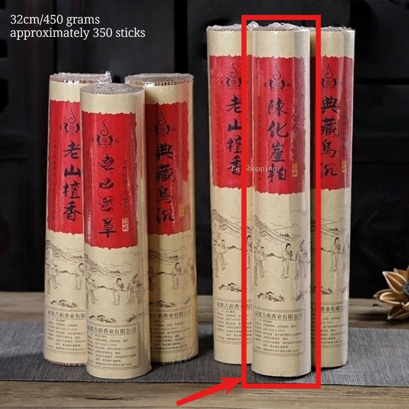 450g Natural Stick Incense Old Mountain Sandalwood Cliff Cypress Agarwood Yoga Home Worship of Buddha Meditation Joss Stick
