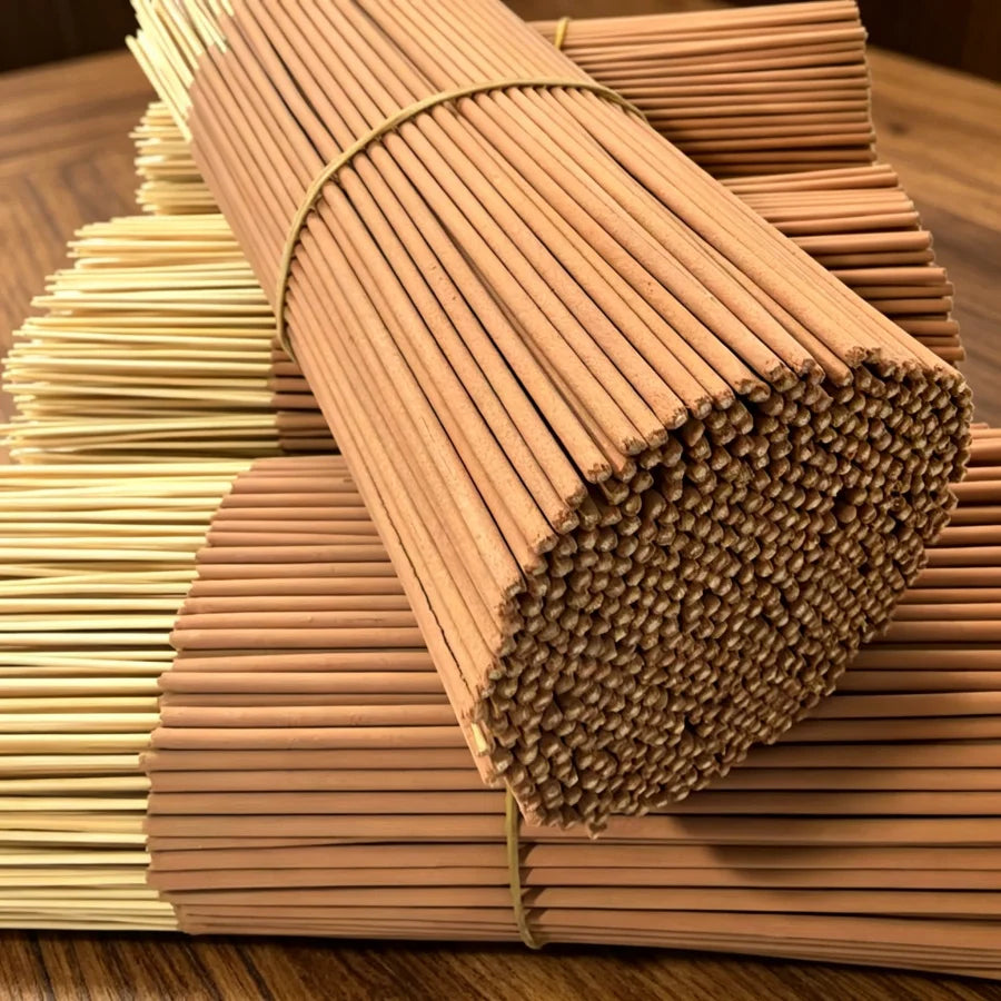 22cm/8.66inch Natural Sandalwood Stick, High-Quality Sandalwood Powder, Suitable for yoga, meditation, Home and Living Room