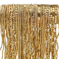 3A+ Retention Color Various Shapes Star Heart Hematite Natural Stone Plated Loose Gold Beads For Jewelry Making Diy Bracelets